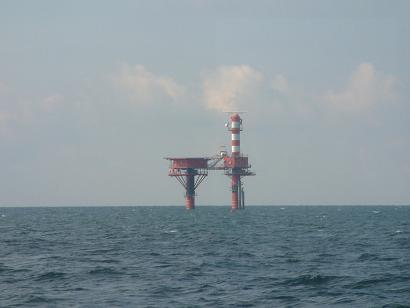 Radartoren op zee : 